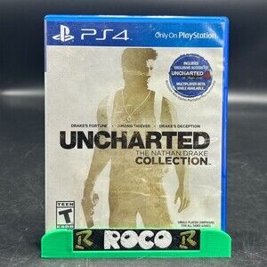Uncharted The Nathan Drake Collection PS4 (Sony PlayStation 4, 2015) No Manual
